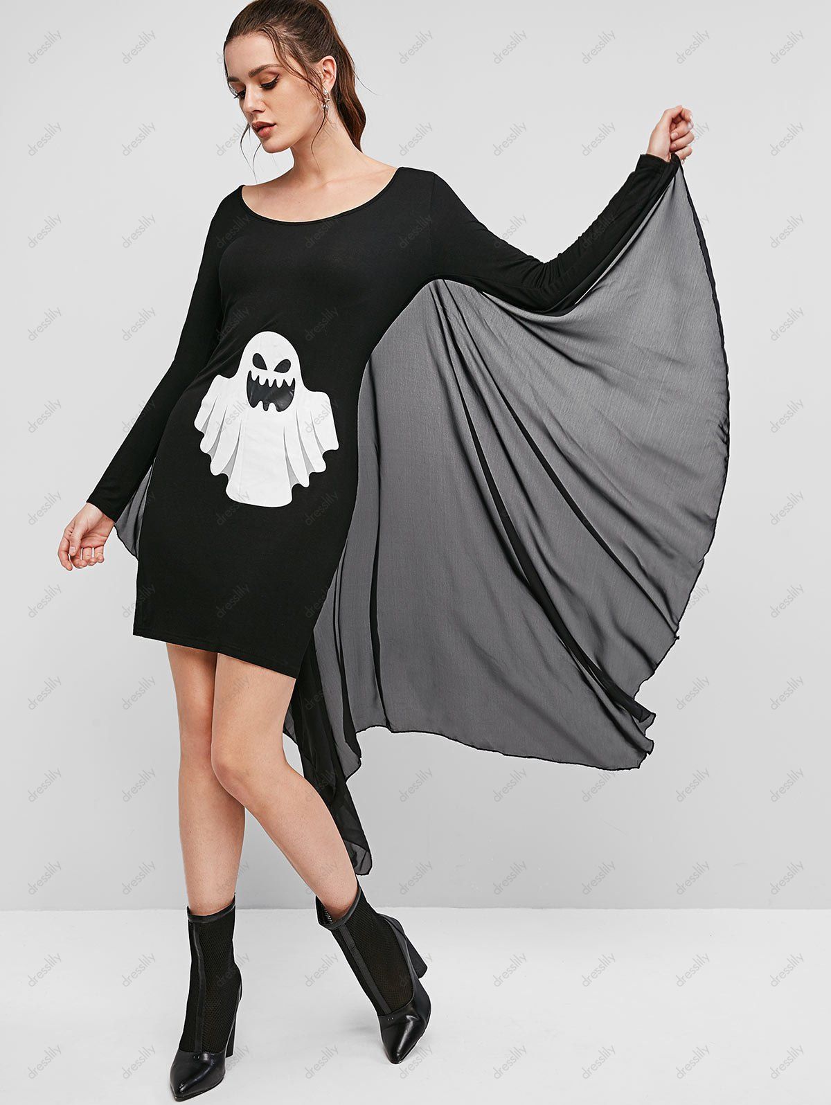 ghost dress black