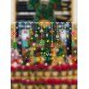Autocollant Mural Amovible Joyeux Noël Décoration Pendante Imprimée - multicolor A 60X90CM