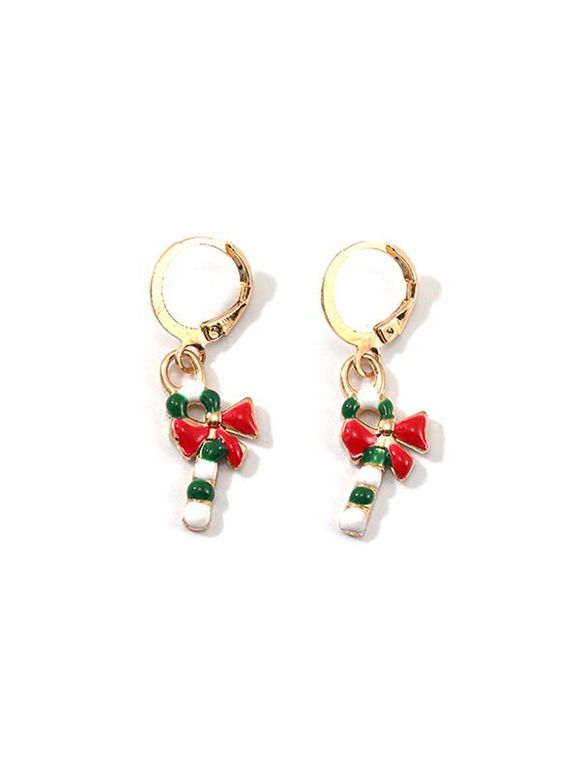 Boucles d'Oreilles de Noël Dessin Animé Design - multicolor WALKING STICK