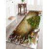 Tapis de Sol Joyeux Noël Motif d'Arbre de Noël - multicolor W24 X L71 INCH