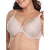 Plus Size solide Underwire Bra - Champagne 110F