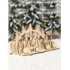 Ensemble de Décoration de Noël en Bois - multicolor A 