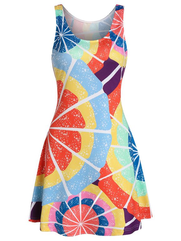 Mini Robe Teintée - multicolor A L