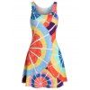 Mini Robe Teintée - multicolor A 3XL