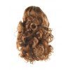 Pièce de Cheveux Synthétique Mi-Longue Bouclée Epinglée - Cannelle 