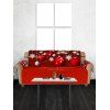 Housse de Canapé de Noël Motif de Boule et de Flocon de Neige - multicolor THREE SEATS