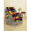Fleurs colorées Rose Motif Couch Couverture - multicolor SINGLE SEAT
