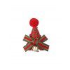 Broche Clochette de Noël avec Nœud Papillon - Rouge 