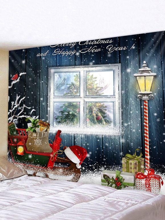 Imprimé cadeau de Noël Tapestry - multicolor W59 X L51 INCH
