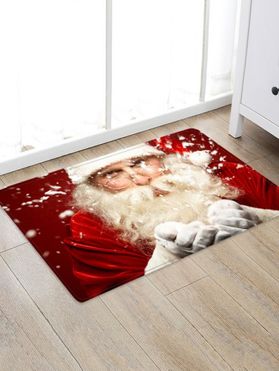 Christmas Santa Claus Printed Floor Rug