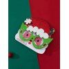 Lunettes Décoratives Accessoires Fête de Noël en Forme de Barbe Brillantes - multicolor B 