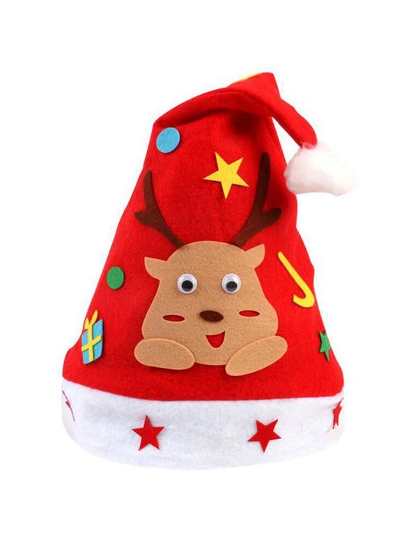 Chapeaux de Noël Arbre de Noël Père Noël et Bonhomme de Neige - multicolor C 