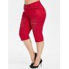 Jean Déchiré Zippé Grande Taille - Rouge 1X