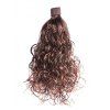 Pièce de Cheveux Synthétique Longue Ondulée - Sépia 