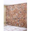 Tapisserie Murale Pendante Art Décoration Motif Brique de Mur - Rouille W118 X L79 INCH