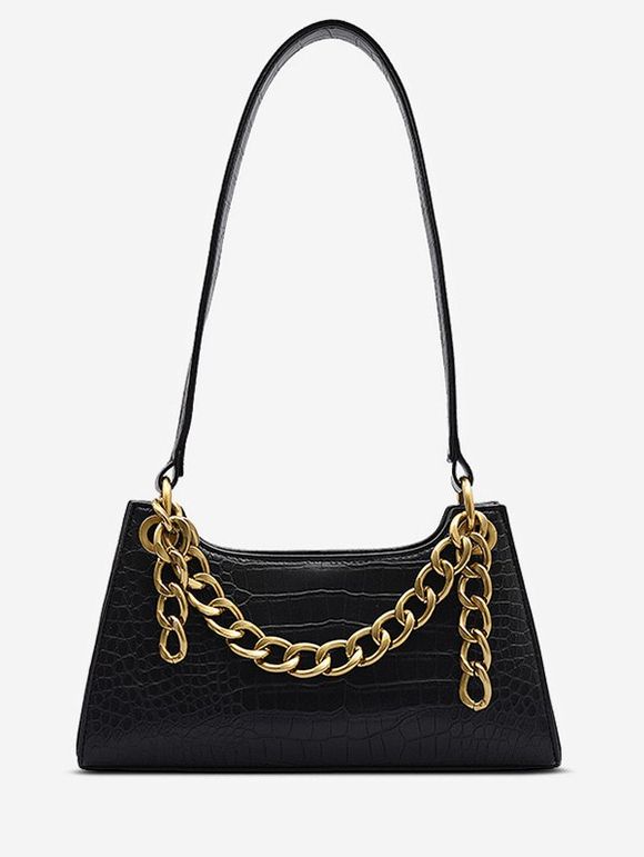 Sac à Bandoulière Animal à Chaîne - Noir 