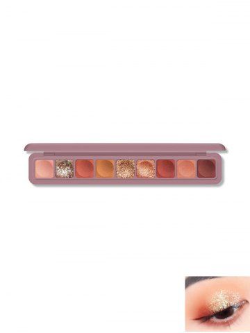 9 Colors Waterproof Glitter Eyeshadow Powder Palette