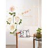 Lettres Fleurs Saint Valentin Imprimer mur décoratif Art Autocollants - multicolor 60*90CM