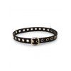 Ceinture Epinglée en Alliage avec Boucle - Noir 