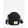 Mini Sac à Bandoulière Décontracté en Couleur Bonbon - Noir 