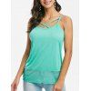 Panneau Mesh Criss Cross Caraco - Bleu Vert 3XL