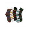 Ensemble de Chaussettes Rayées 5 Pièces - multicolor A 