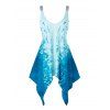 Débardeur Mouchoir Teinté Grande-Taille - multicolor L