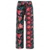 Pantalon taille Floral Tie Exumas - Rouge 2XL