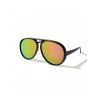 Plage monopièce Lunettes de soleil pilote - Or 