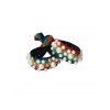 2pcs Faux perle couleur arc-en-Chouchous Set - ACU Camouflage 