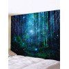 Tapisserie Murale Imperméable 3D Forêt Imprimée - multicolor W118 X L79 INCH