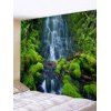 Tapisserie Murale Cascade et Montagne Imprimé - multicolor W59 X L51 INCH