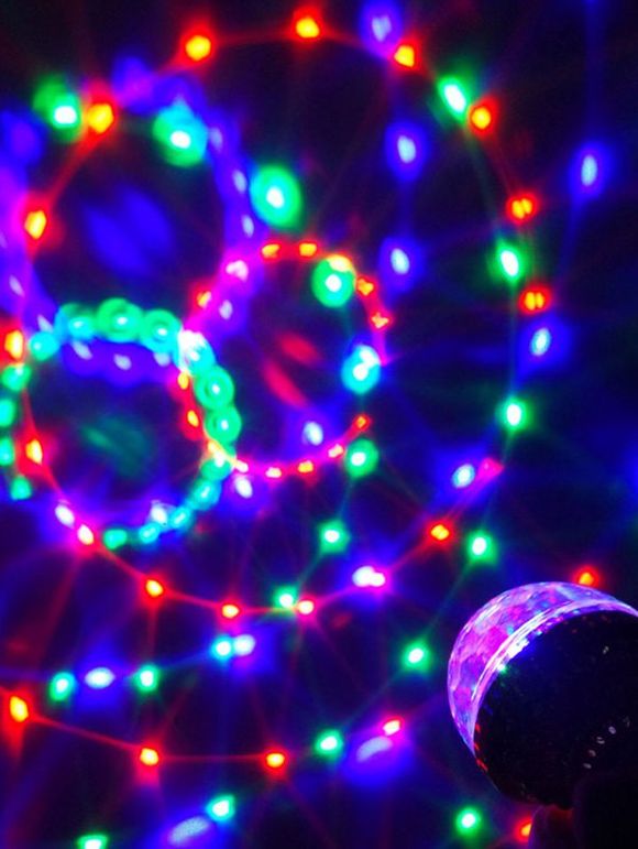Ampoule LED Rotatif de Soirée - multicolor A 