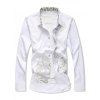 Chemise Décontractée Boutonnée
Dragon Imprmée - Blanc S