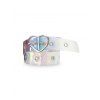 Ceinture Bouclée Cœur Au Laser - Argent 