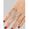 Bague Design Visage Evidé - Argent 