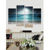 Peintures Fendues Motif Vague et de Plage Sans Cadre - multicolor A 2PCS X 12 X 24,2PCS X 12 X 31 INCH( NO FRAME )