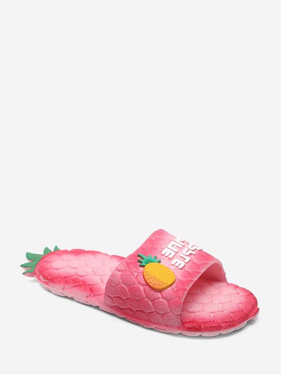 Sandales en Forme d'Ananas Grande Taille - Rose Foncé EU 38