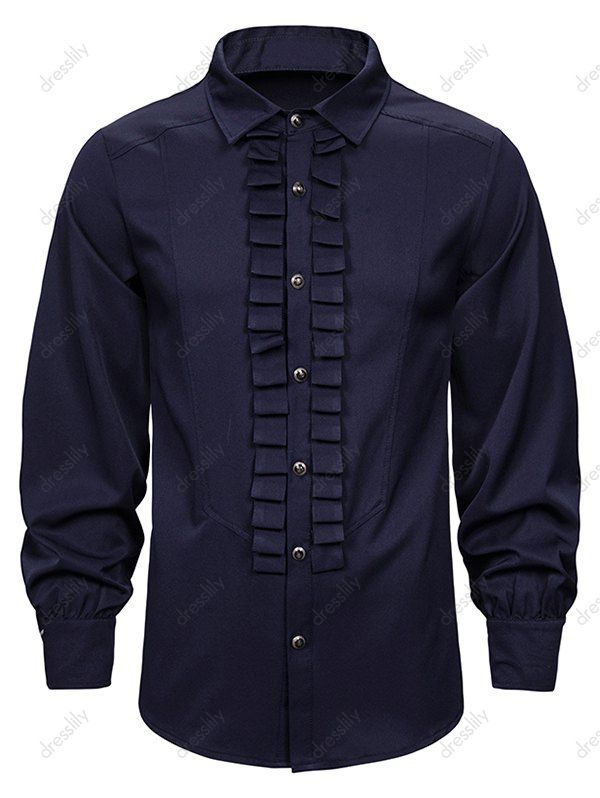 gothic button down shirts