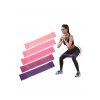 Bandes de Latex Élastiques pour Yoga 5 Pièces - multicolor A 
