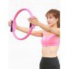 Anneau de Yoga avec Eponge pour Sport - Rose 