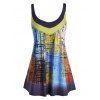 Débardeur Teinté de Grande Taille - multicolor L