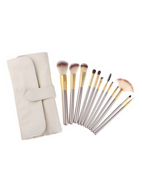 

Multi-function Makeup Brushes Set, Milk white