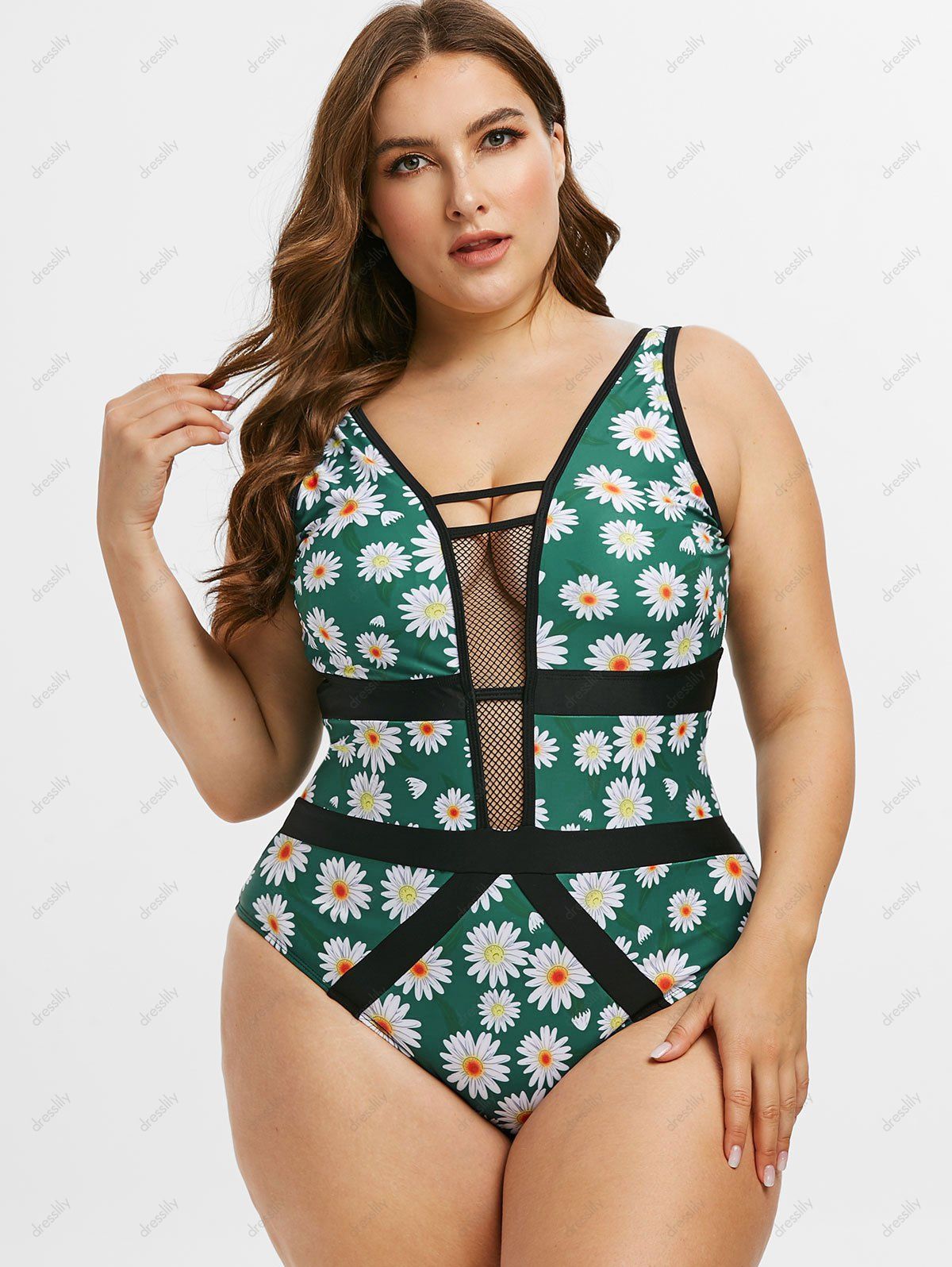 daisy one piece swimsuit