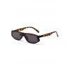 Lunettes de Soleil Motif de Lettre Une-Pièce pour Extérieur - Léopard 