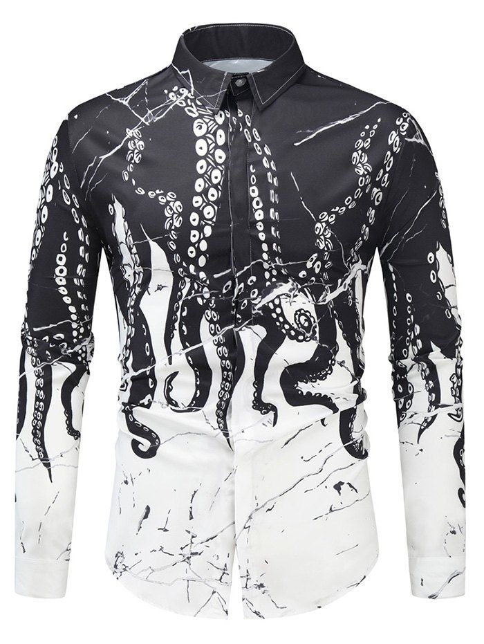 octopus long sleeve shirt