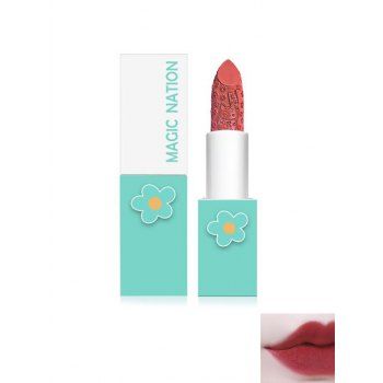 

Matte Daisy Cat Engraved Moisturizing Lipstick, Green