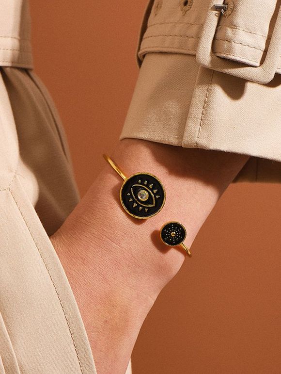 Bracelet Œil de Démon - Noir 