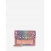 Sac à Bandoulière Brillant à Chaîne à Paillettes avec Franges - Rose 