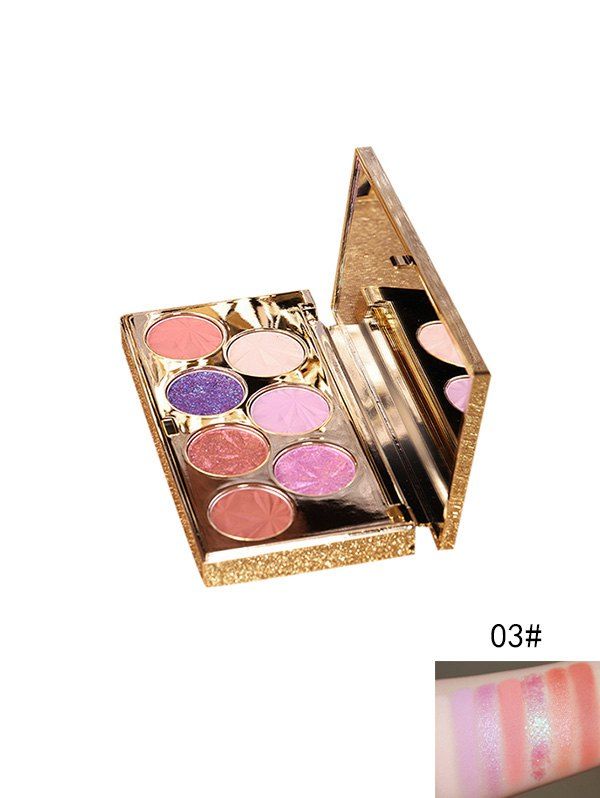 

8 Colors Beauty Makeup Eyeshadow Palette, Purple